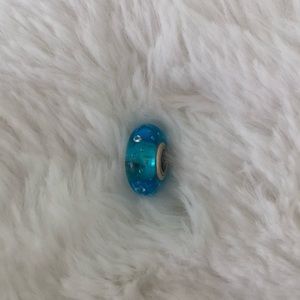 Blue pandora charm